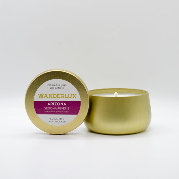 Wanderlux Arizona Sedona Reverie 6.5 Ounce Soy Candle