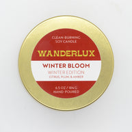 Wanderlux Winter Edition - Winter Bloom - 6.5 Ounce Soy Candle